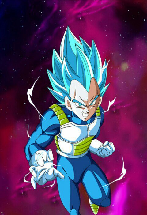 Vegeta fase Dios_blue | DRAGON BALL ESPAÑOL Amino