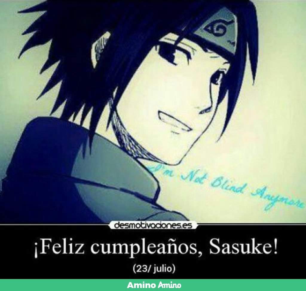 FELIZ CUMPLEAÑOS SASUKE SasuNaru NaruSasu Amino