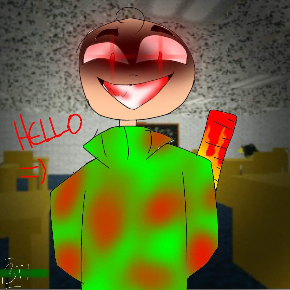 Baldi =) (desenho antigo) | Au's,Oc's e Games Amino