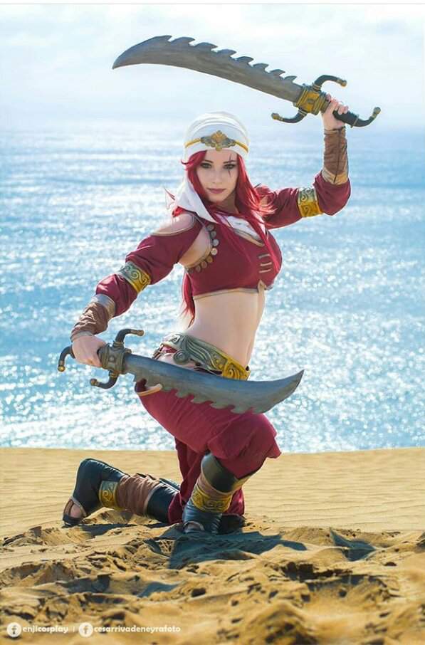 Cosplay Katarina Tormenta De Arena League Of Riko Amino