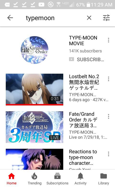 3rd Anniversary Live Stream In 4 Days Type Moon Amino