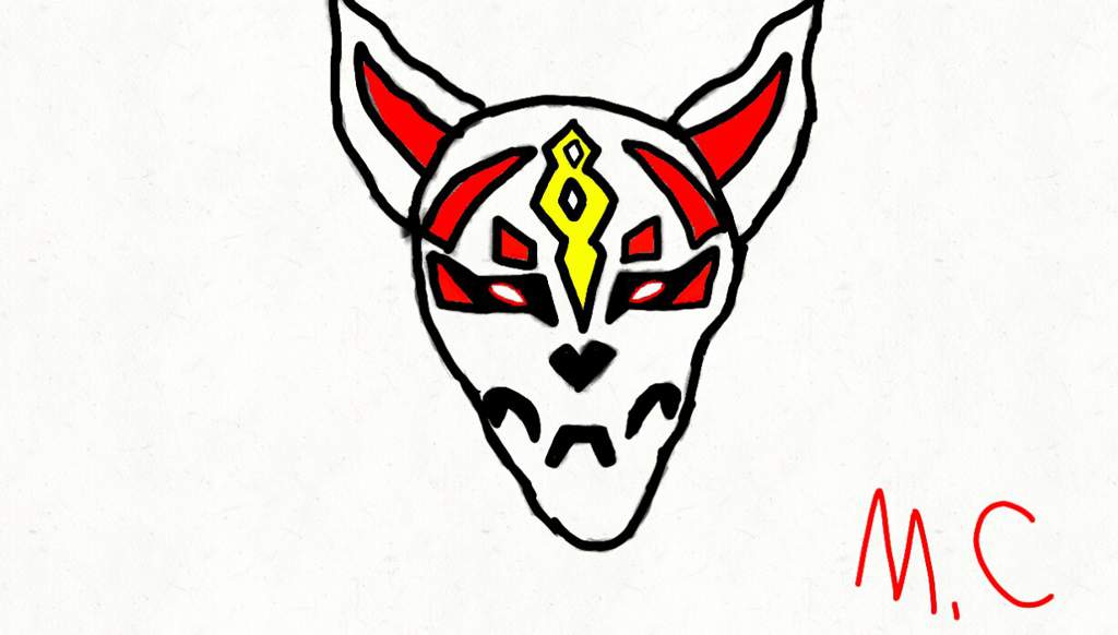 drawing and the proof for it too so hope you guys like it also alot of others drew drifts mask already i just thought why not try to do one myself - how to draw fortnite drift mask