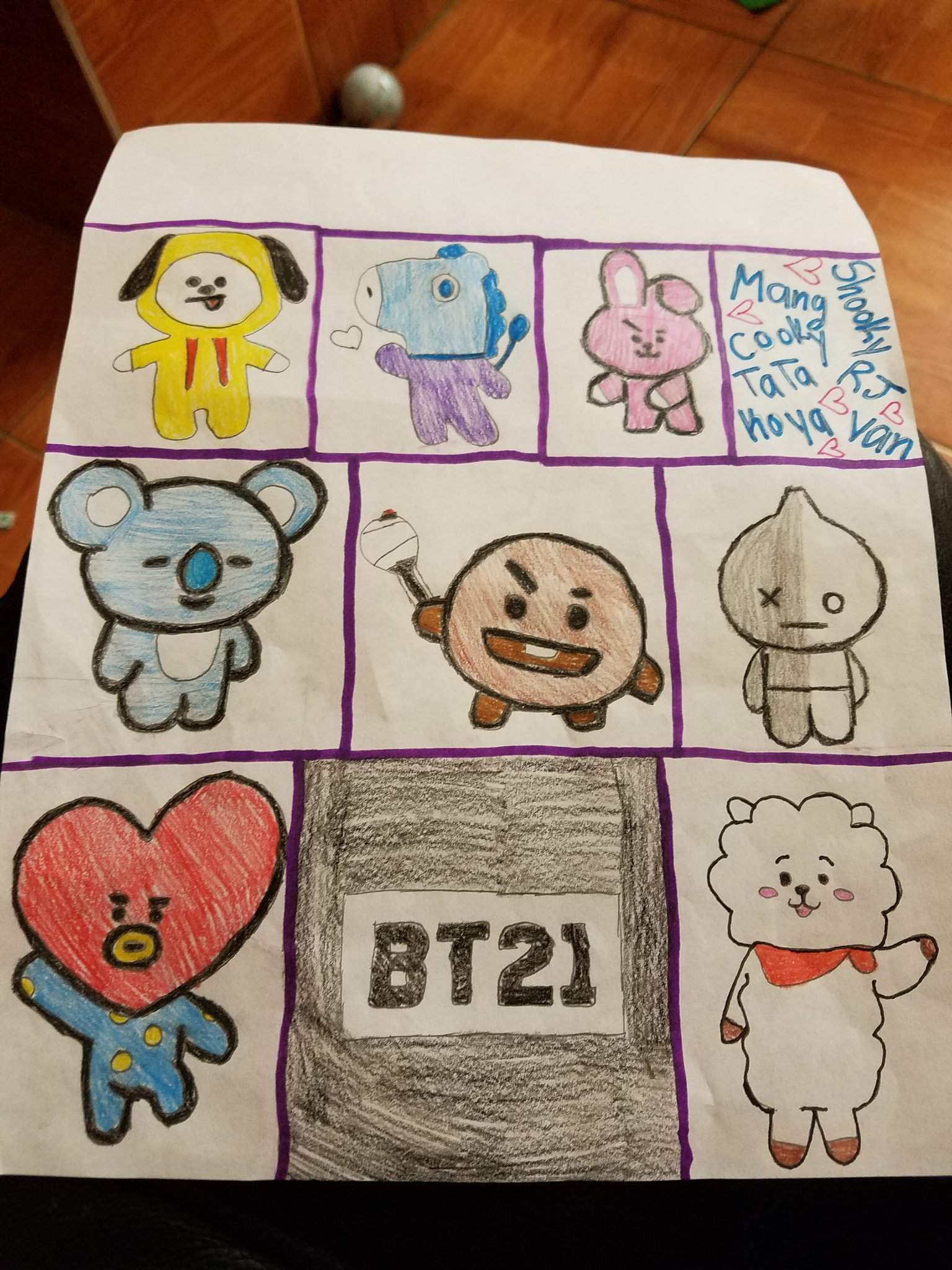 BT21 DRAWINGS EASY By Ahmetbroge On DeviantArt | atelier-yuwa.ciao.jp