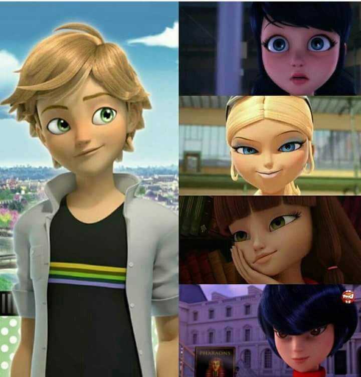 ¿Cual sería la novia de Adrien Agreste? | •Miraculous Ladybug Español ...