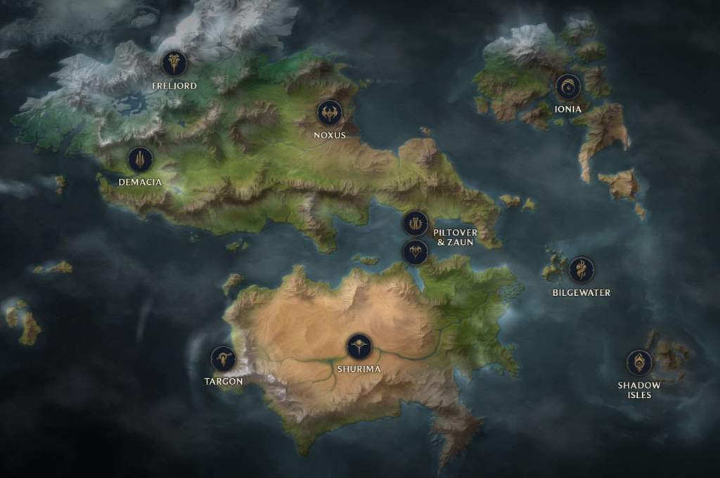 league of legends map