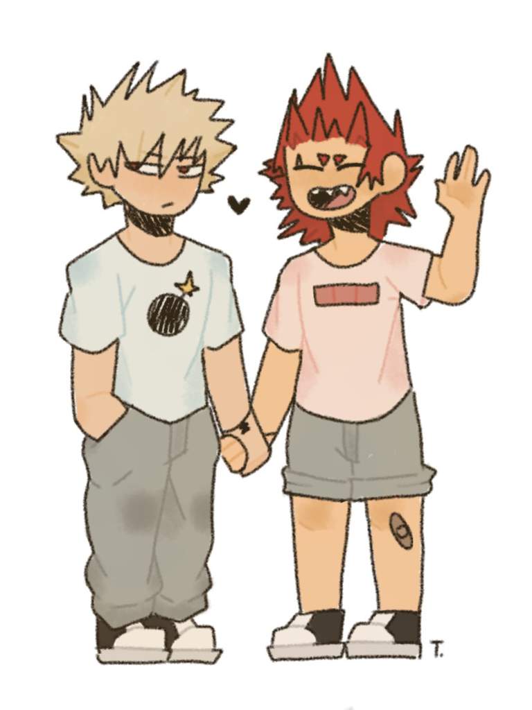 Kiribaku Fanart Plus A Little Comic [BNHA] | My Hero Academia Amino