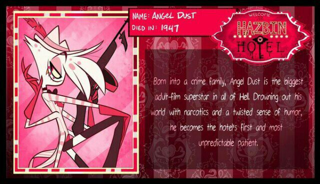 Angel Dust Backstory? | Hazbin Hotel (official) Amino