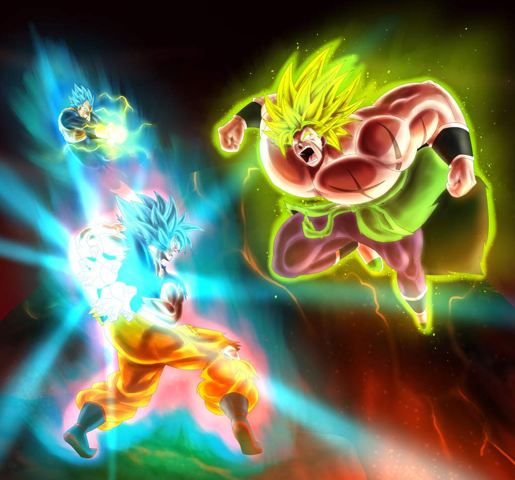 goku broly vegeta