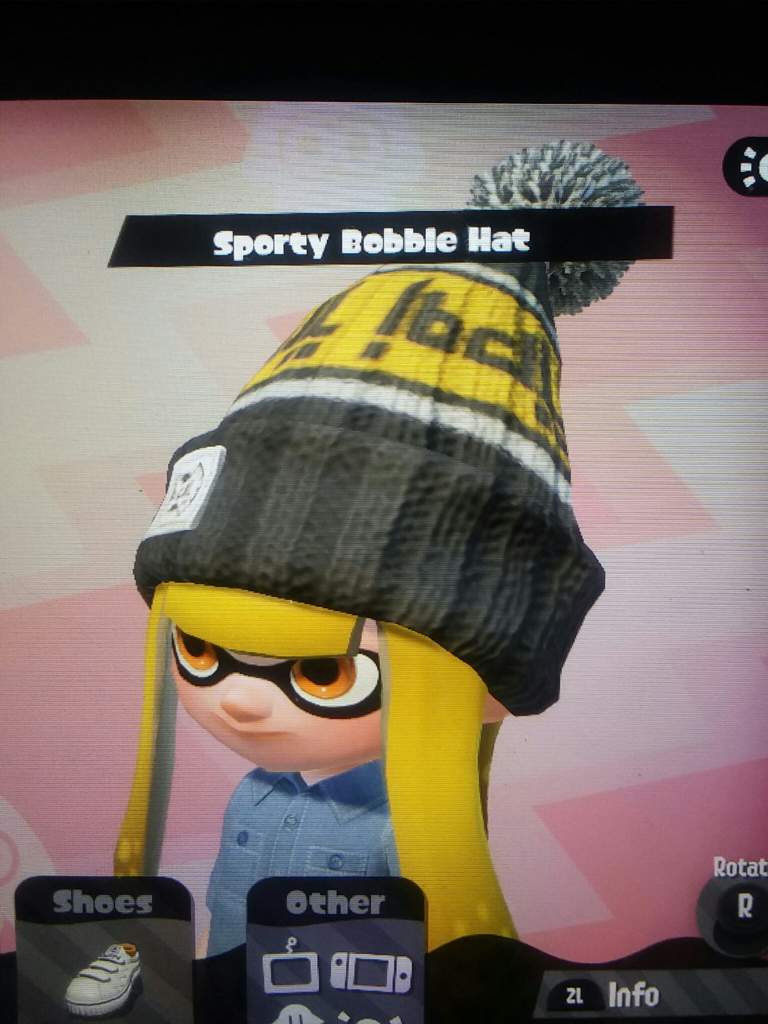 sporty bobble hat