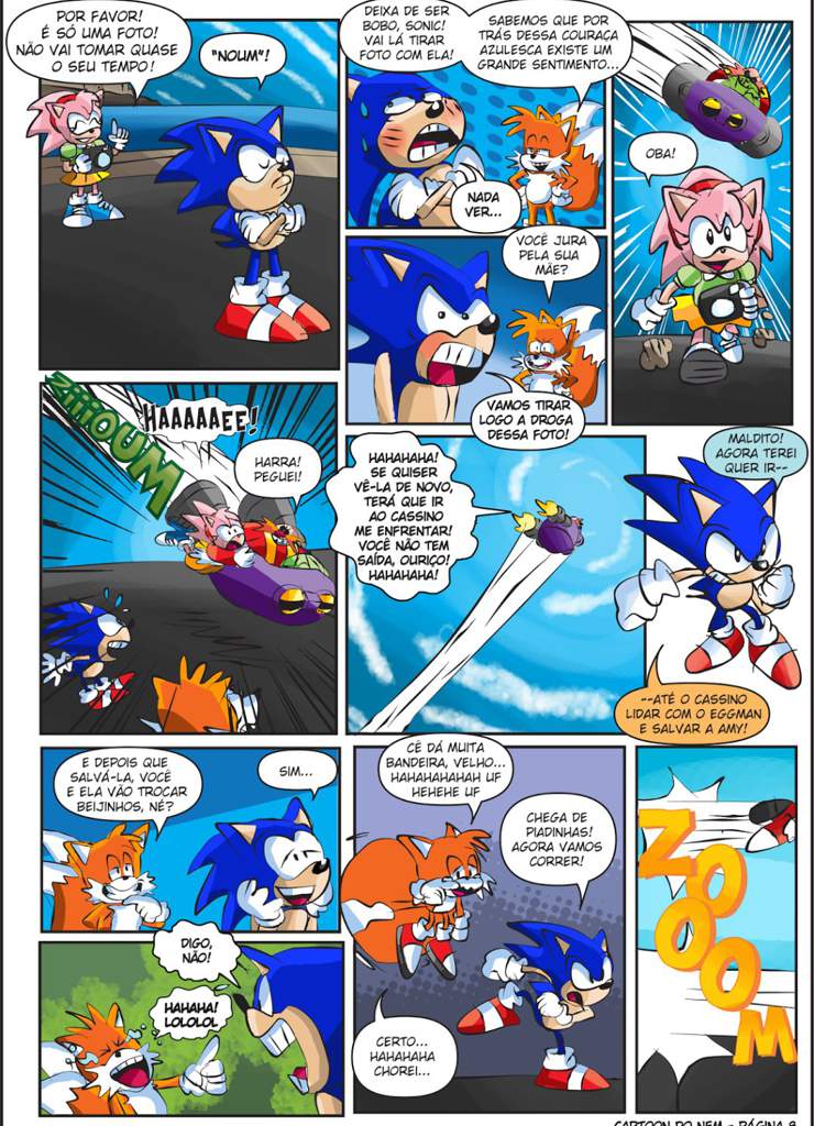 Comic sonic the HEDGEHOG edição especial | Sonic Amino PT~BR© Amino