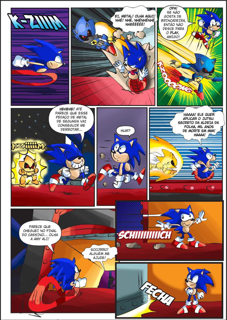 Comic sonic the HEDGEHOG edição especial | Sonic Amino PT~BR© Amino