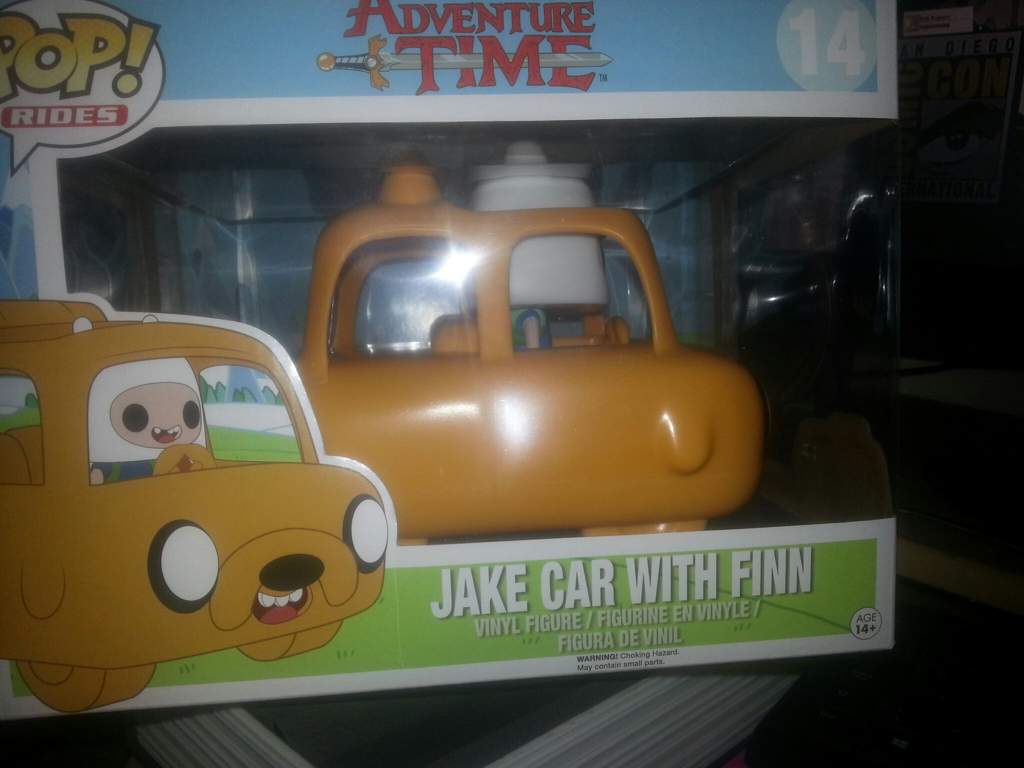 funko pop jake car with finn