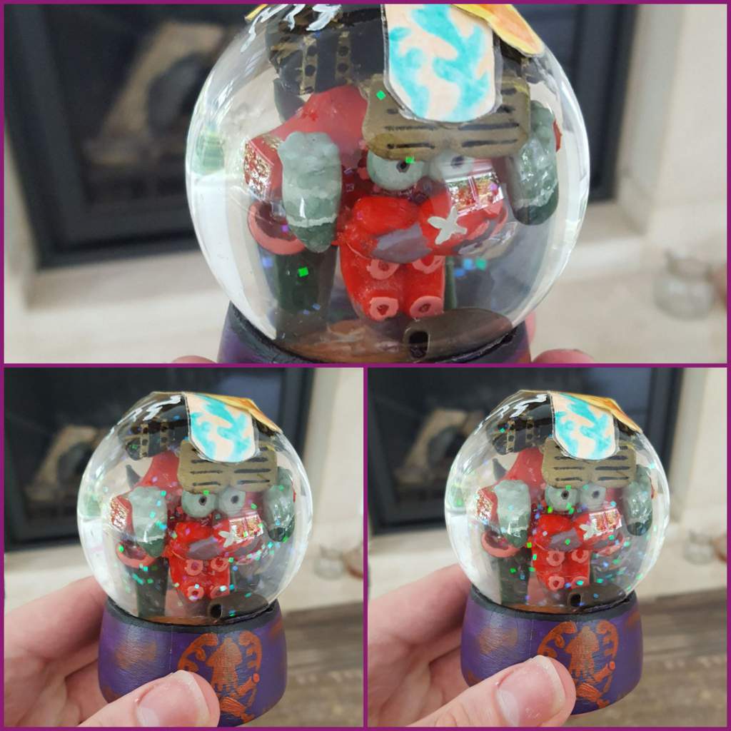 DJ Octavio snow globe amiibo project (failed versions) | Splatoon Amino