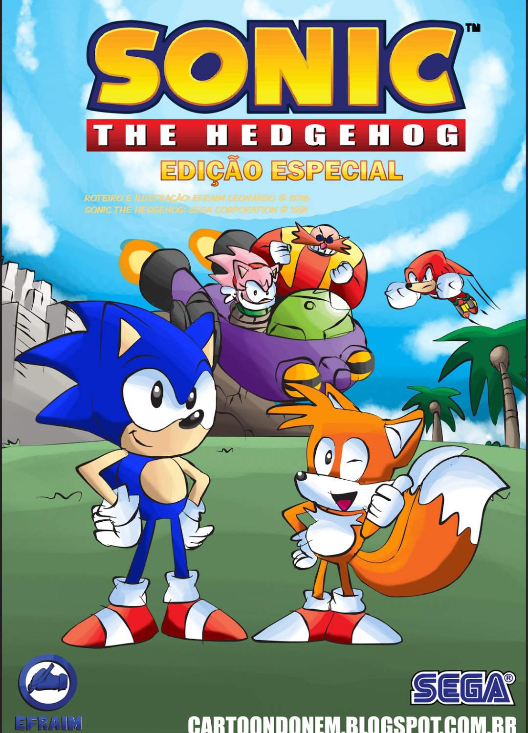 Comic sonic the HEDGEHOG edição especial | Sonic Amino PT~BR© Amino