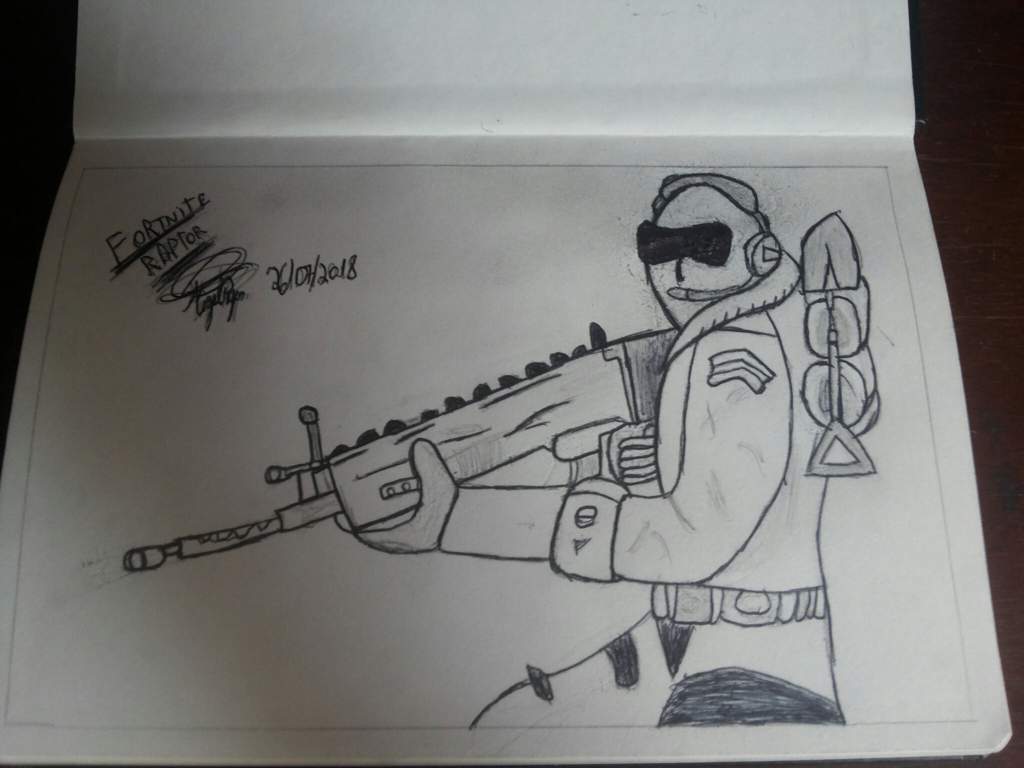 Tentei Fazer Um Desenho Rapido Do Raptor Pra Nao Demorar Muito Fiz - tentei fazer um desenho rapido do raptor pra nao demorar muito fiz uns oculos esculos da policia o que acharam fortnite brasil amino