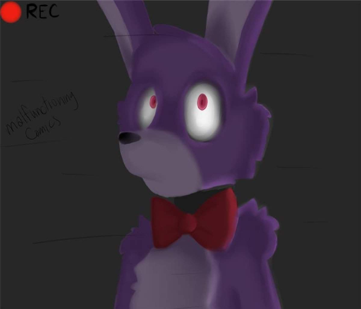 Bonnie looking at the Camera | Five Nights At Freddy's Amino