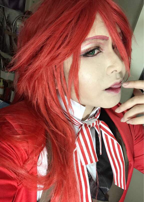 Grell Makeup Tutorial | Black Butler Amino