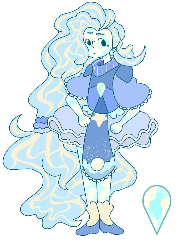 Rainbow Moonstone design | Steven Universe Amino