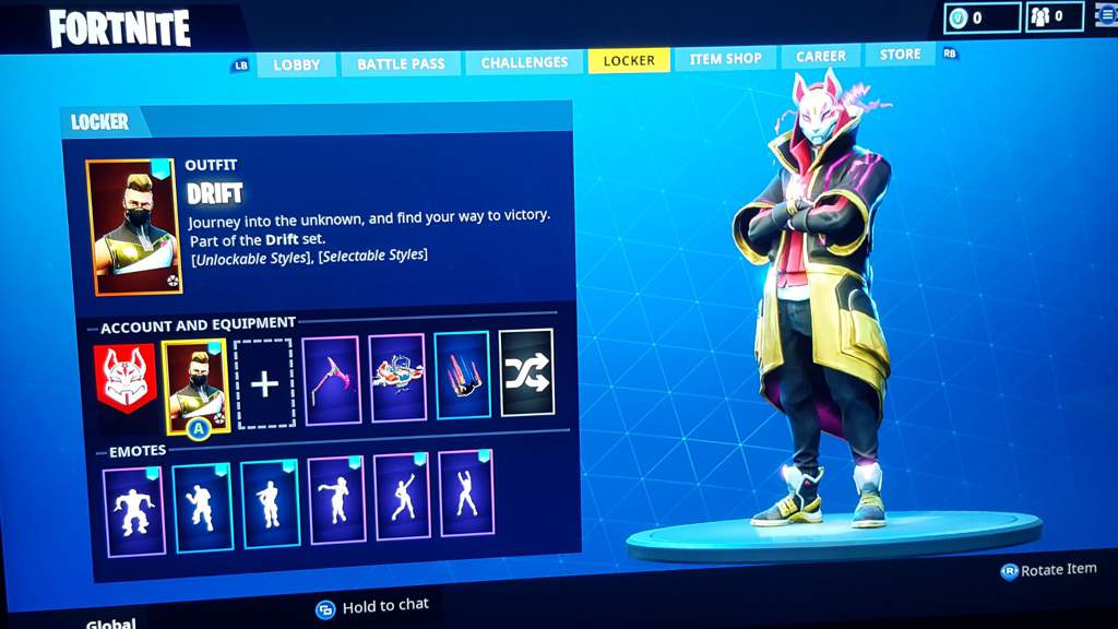 fully maxed out drift - drift fortnite maxed out