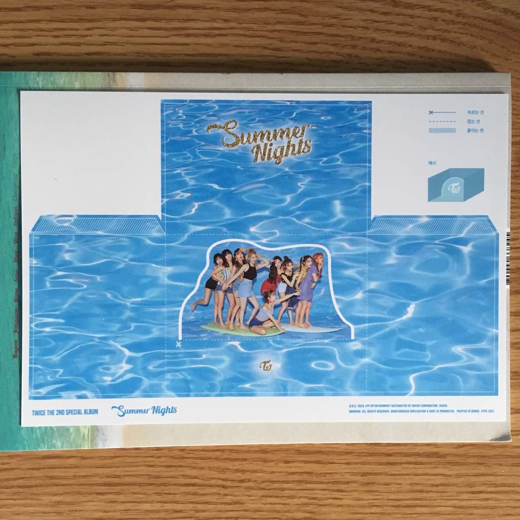 Summer Nights B Version Unboxing Twice 트와이스 ㅤ Amino