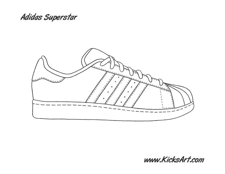 Adidas Superstar stencil now available! | Hoops Amino