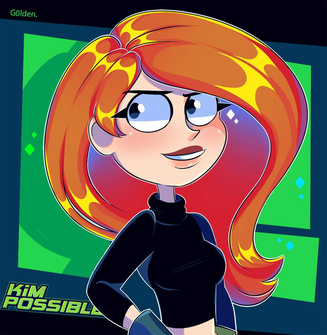 Fan arts: Kim Possible y Sterling Archer. | Cartoon Amino Español Amino