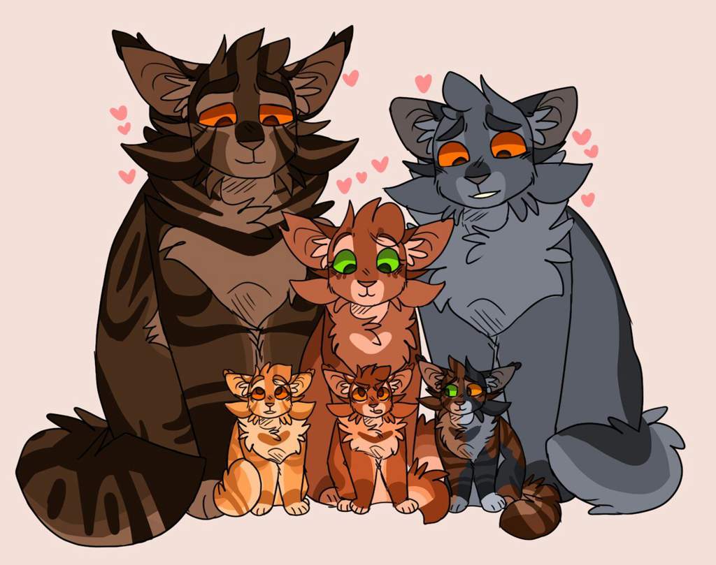 Коты Воители семья