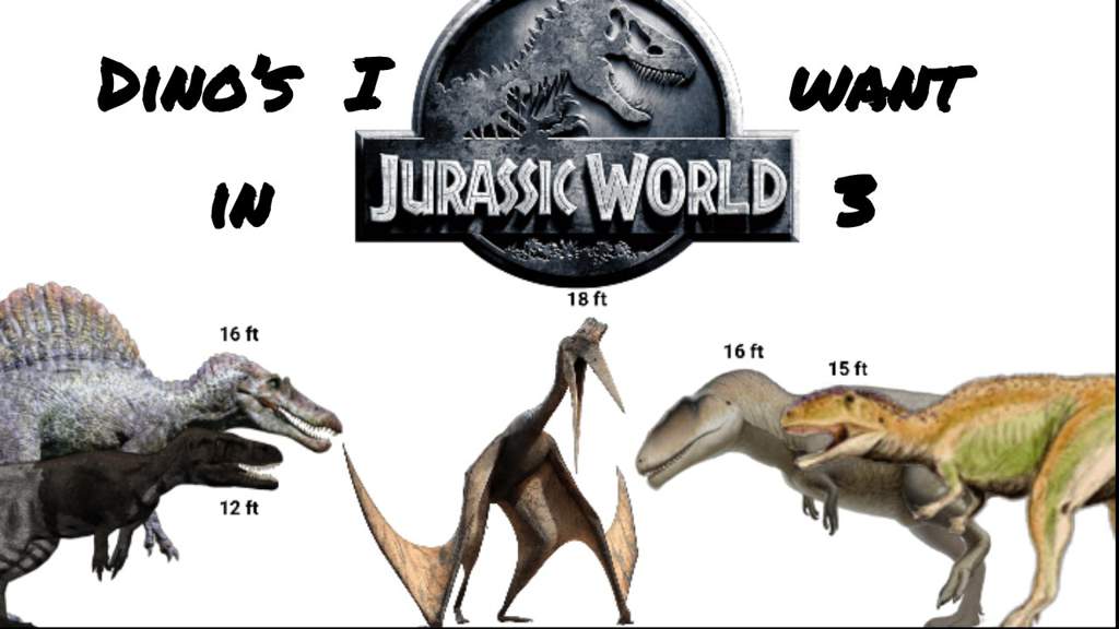 top 3 dinosaurs