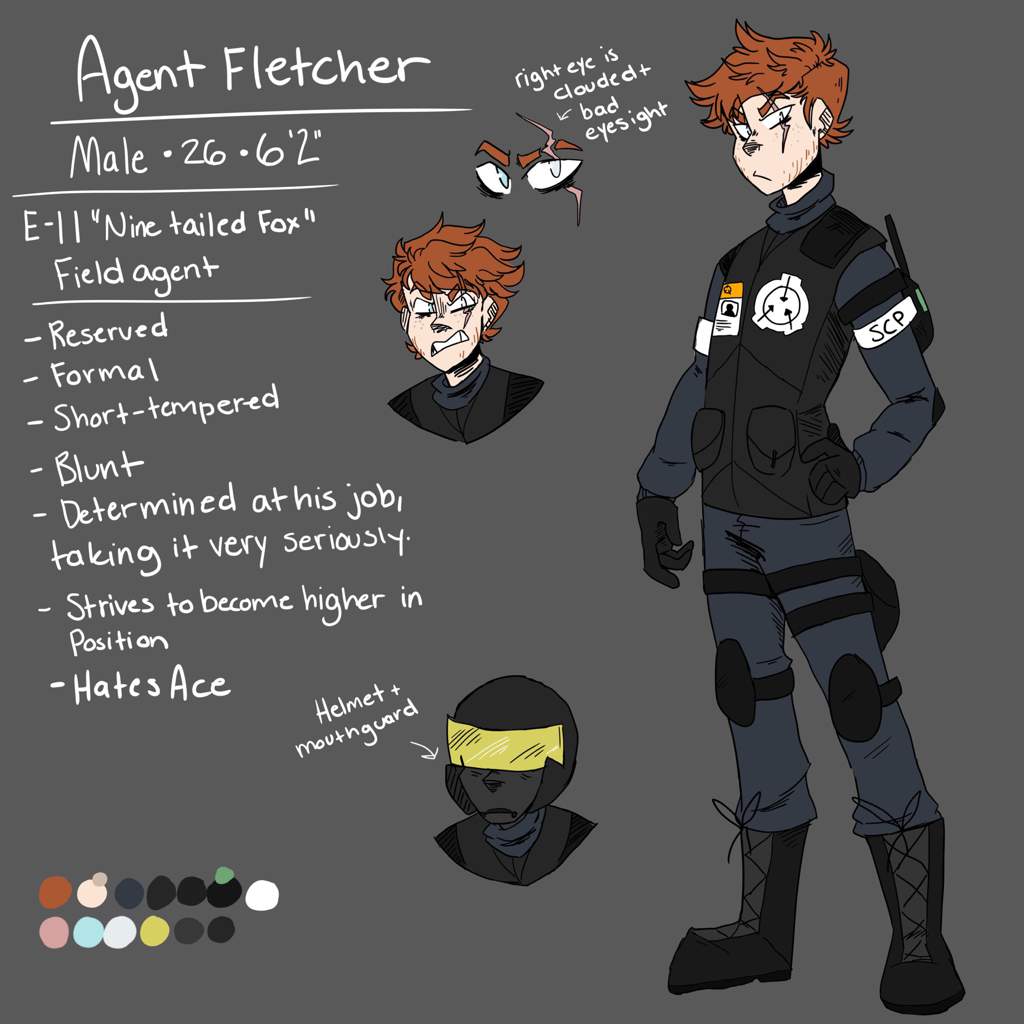 Agent Fletcher | Wiki | SCP Foundation Amino