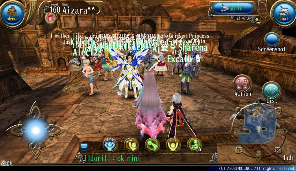 First Meet Up With Time Stealer Guild Tsg Members Toram Online