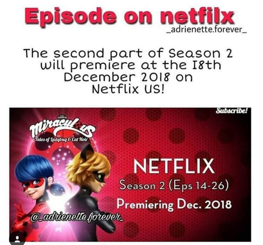 Miraculous Ladybug Season 2 Coming To Netflix Miraculous