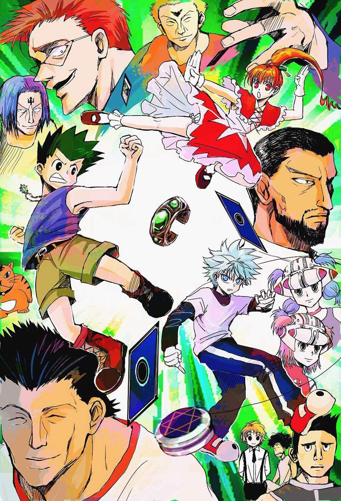 where does the hxh manga start after the anime