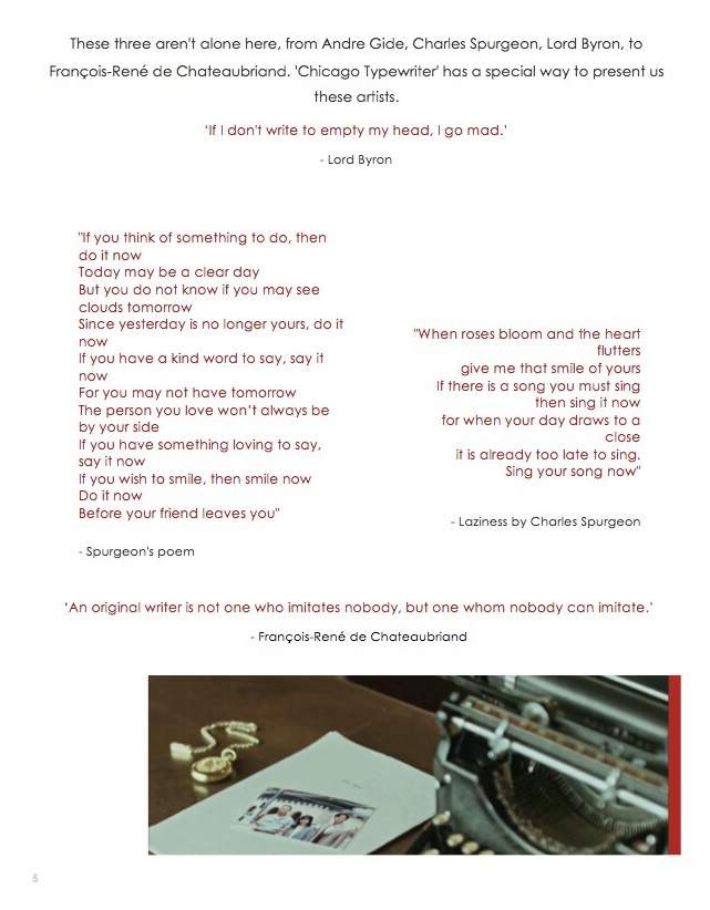 The memorable things. Chicago Typewriter KDrama Amino