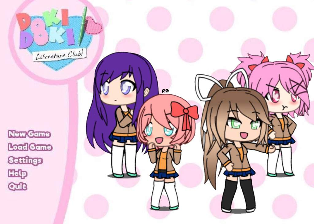 Gachaverse dokidoki literature club edit | Gacha-Verse Amino