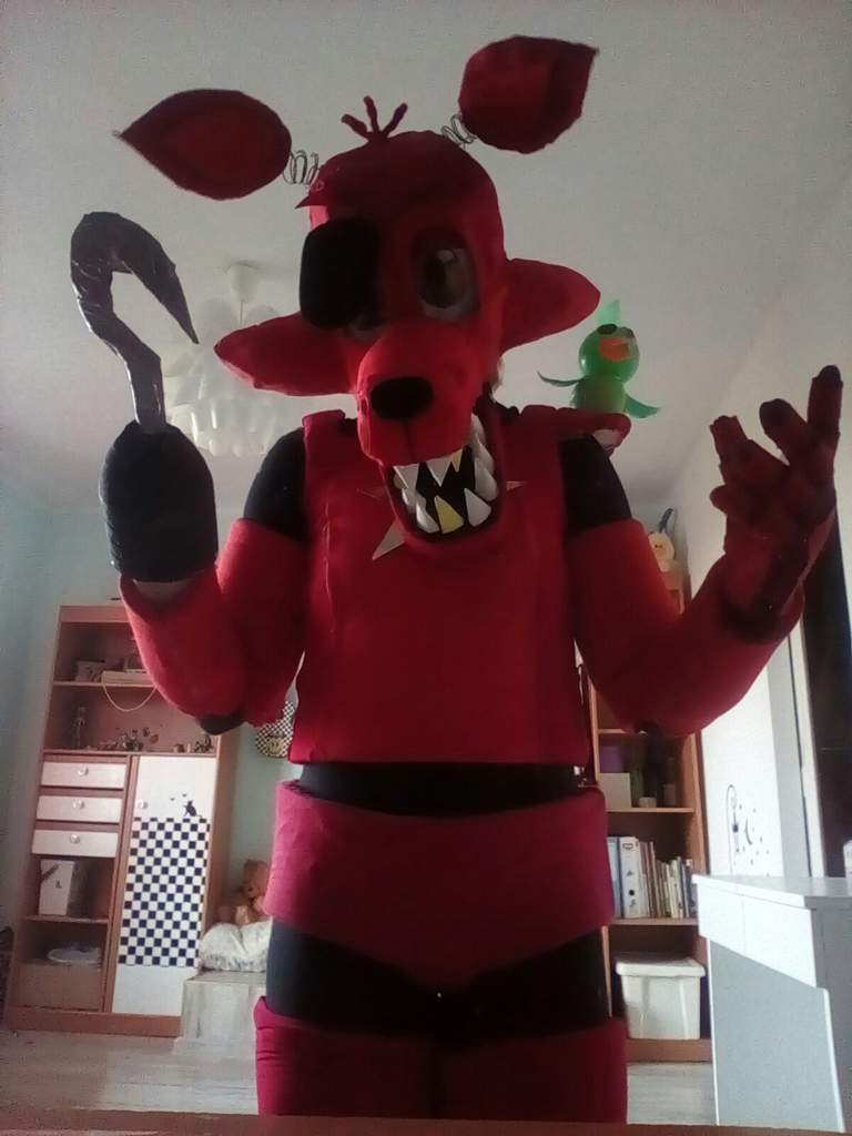 Finished Rockstar foxy cosplay :3 | Five Nights At Freddy's Amino