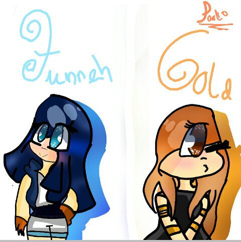 Funneh and Gold Drawing | ItsFunneh Amino