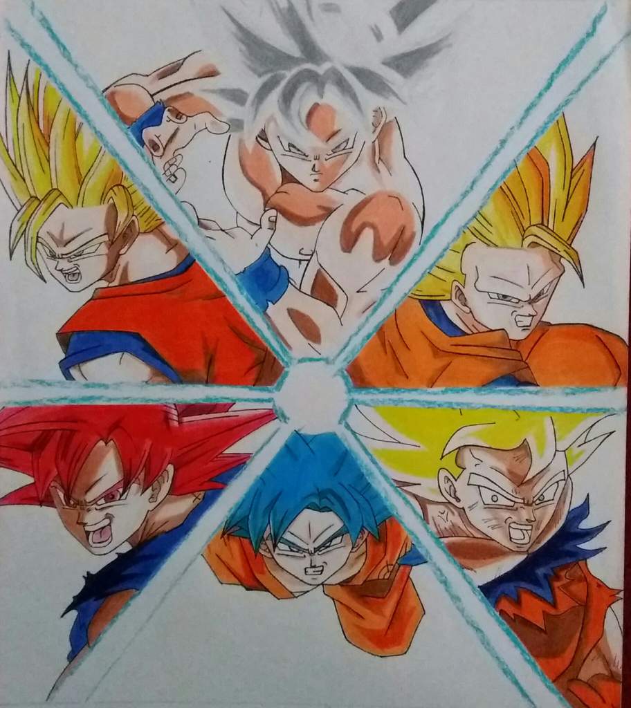 Transformaciones de Goku | DibujArte Amino