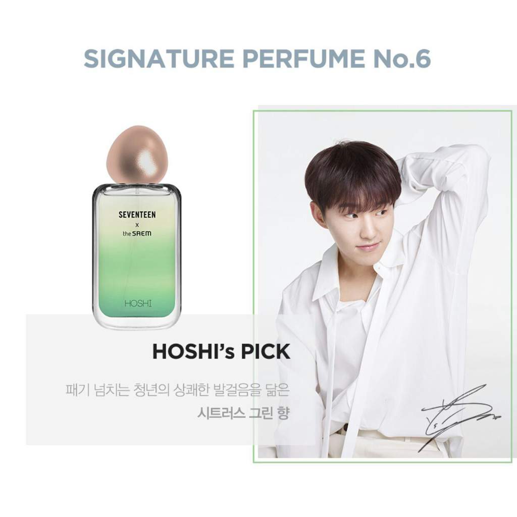 seventeen x the saem perfume