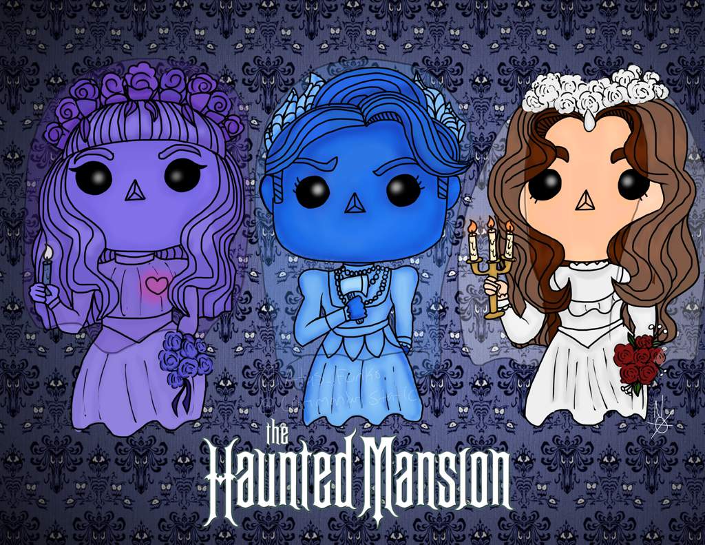 funko haunted mansion bride