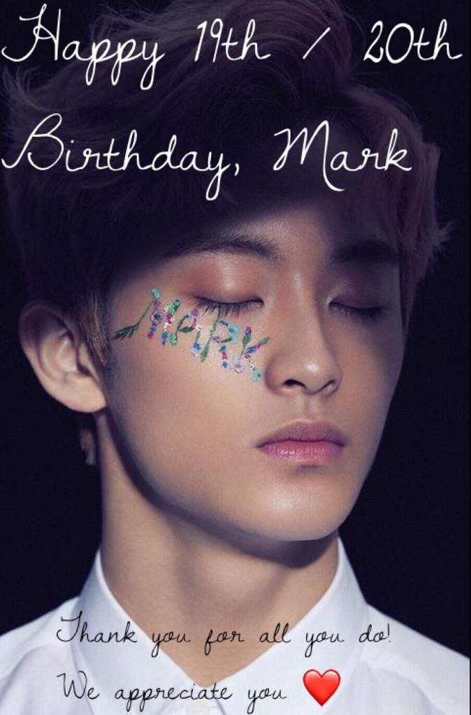 Happy Birthday, Mark Lee~ | NCT (엔시티) Amino