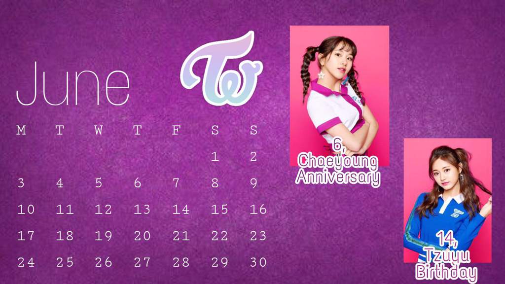 2019 TWICE Calendar Twice (트와이스)ㅤ Amino