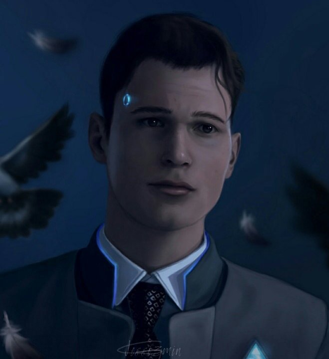 •Connor [DBH] Fanart• | Art Amino