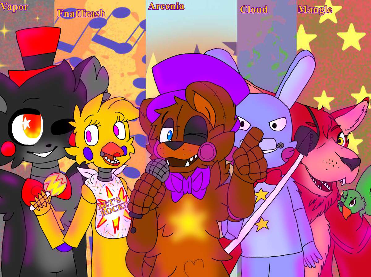 Finished collab!!! | Five Nights At Freddy's Amino