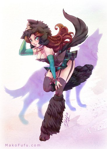Image: Cute Anime Wolf Girl. Cute Wolf Zone images Cute Wolf Drawings HD  ... | Anime Amino