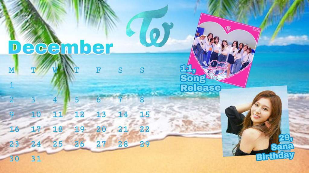 2019 TWICE Calendar | Twice (트와이스)ㅤ Amino