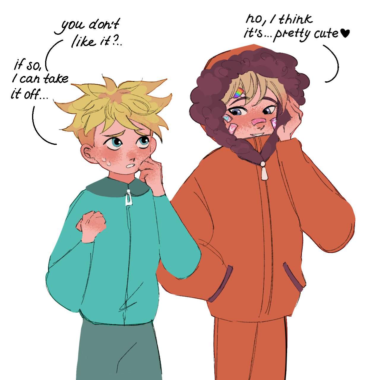 art request: bunny and stendy 🐰💖 | South Park Amino