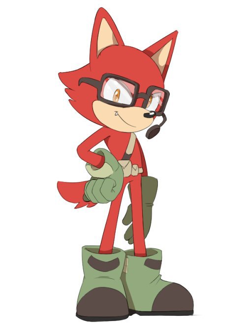 Sonic forces : Gadget the wolf.