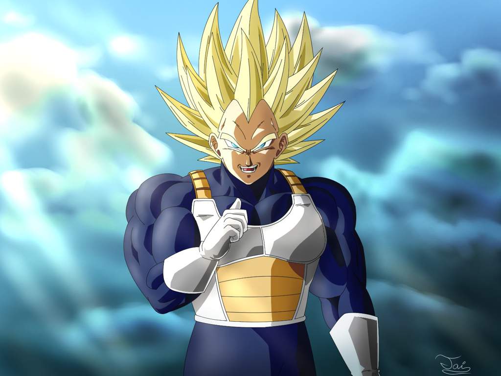 Super Vegeta Redraw | DragonBallZ Amino