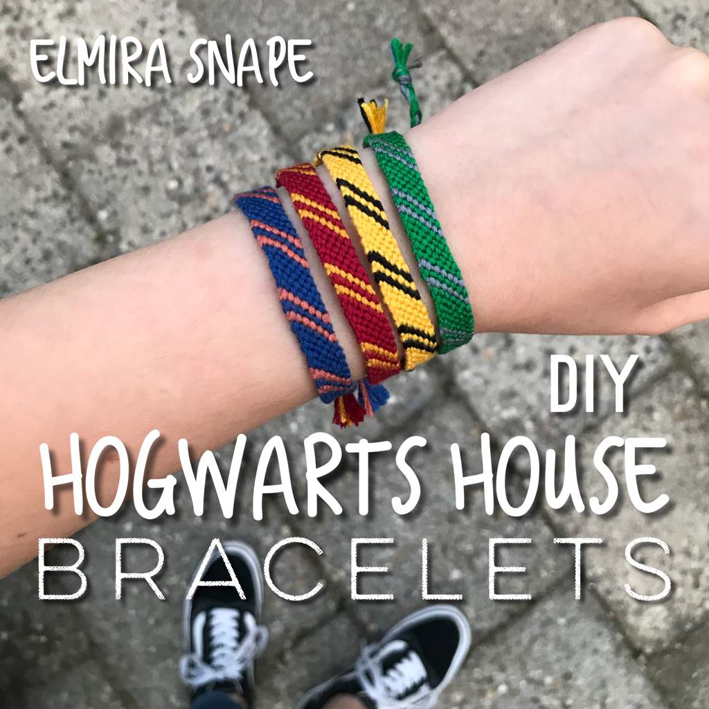 Diy Hogwarts House Bracelets Harry Potter Amino tuto bracelet facile harry potter / 4 maisons poudlard (debutant). diy hogwarts house bracelets harry