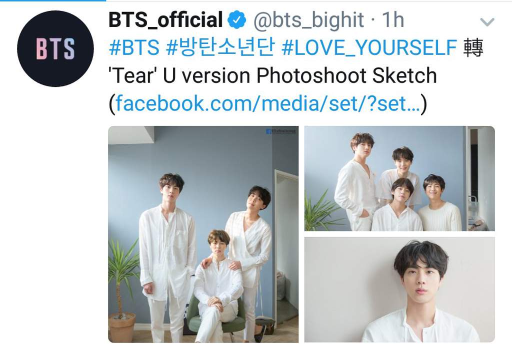 BTS LOVE YOURSELF 轉 'Tear' Album Photoshoot Sketch | International ...